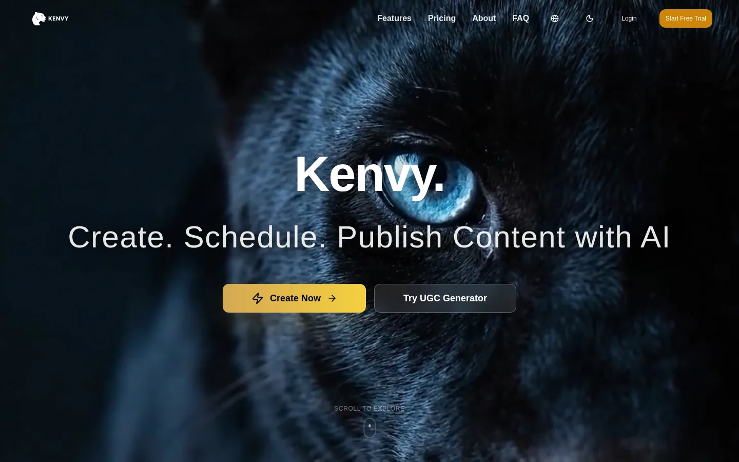 Kenvy — AI content platform — scaled to 1M+ generations, acquired by Fenkai.